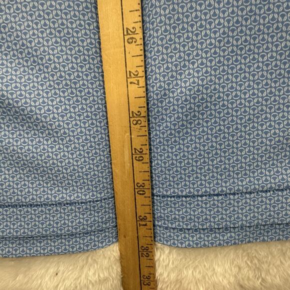 Peter Millar Golf Summer Comfort Short Sleeve Polo Mens L Light Blue Headphone - Picture 7 of 11